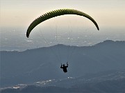 16 Dalla radura prativa prendono il volo oggi molti parapendio